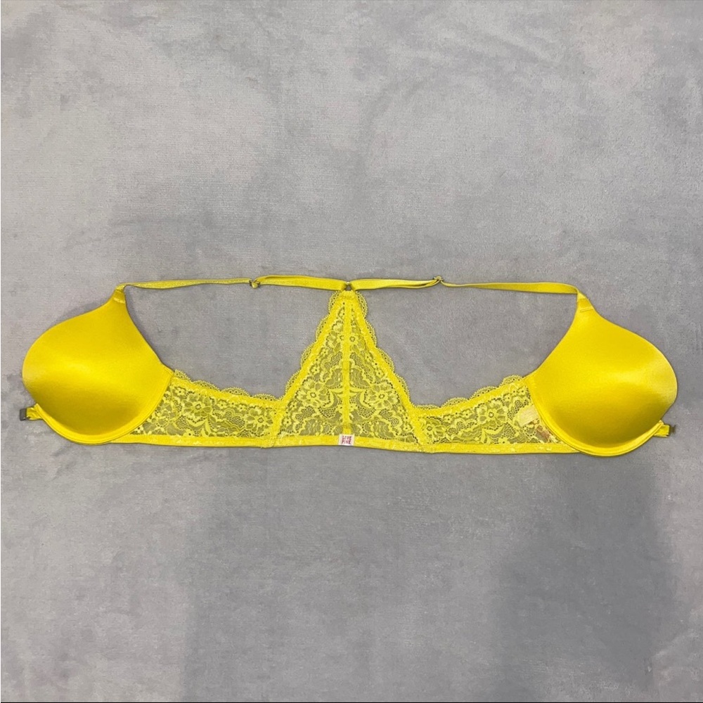Victoria Secret PINK push-up racer back bra 34B - Picture 7 of 7